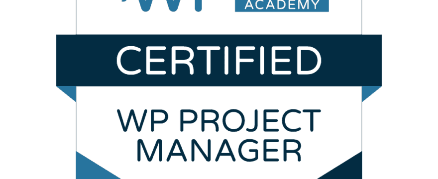 Level 1 Certified Project Manager Badge